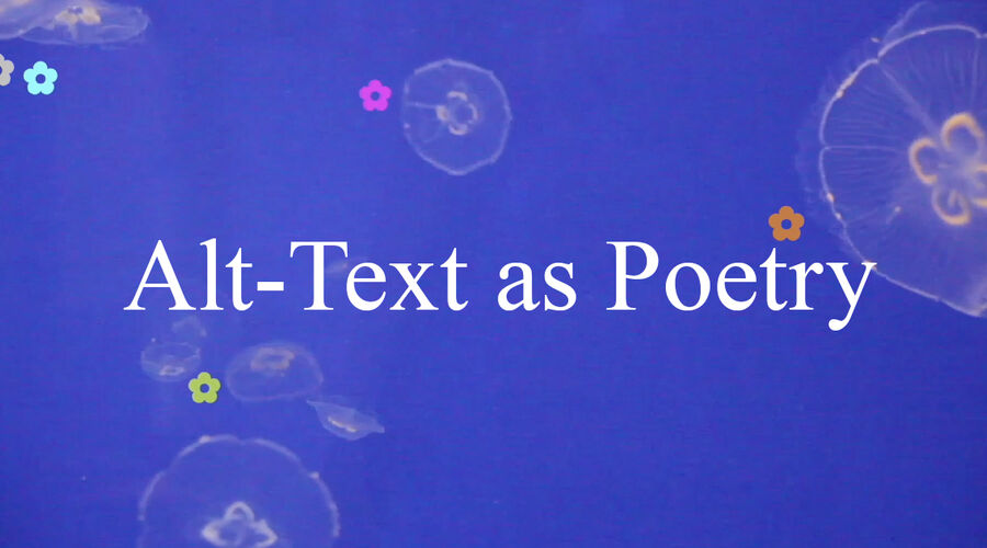 Alt Text as Poetry